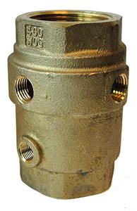 CM BRASS CHK VLV 3 TAP 1 NL Image